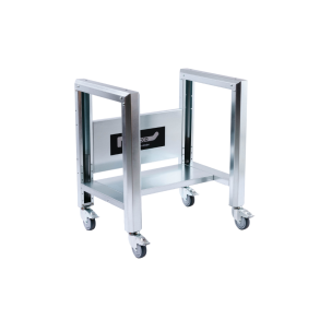 Bordstel med hjul til 1 meters bordplade