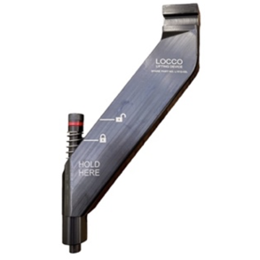 Complete arm incl. Clamping bolt M12 with safety pin and springs. Left arm