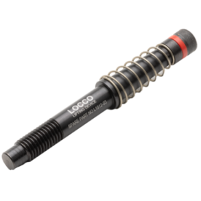 Clamping bolt M12 with safety pin and springs.